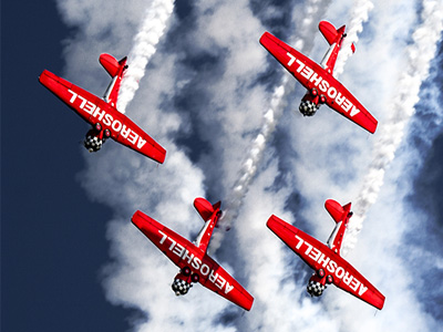 North American T-6 Texan - Aeroshell Team