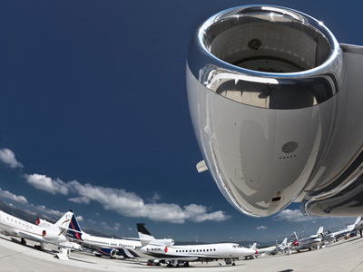 Bizjets at EBACE