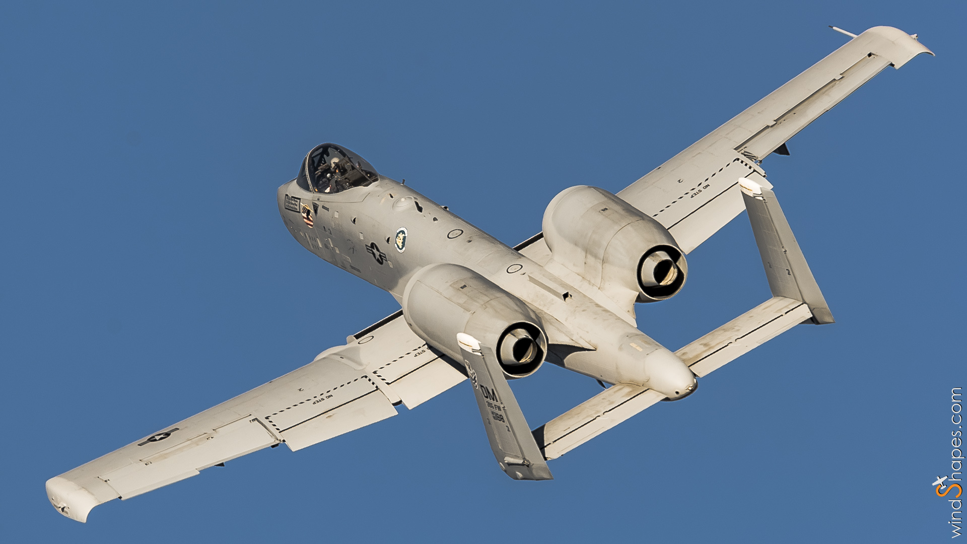 Fairchild Republic A-10C Warthog.